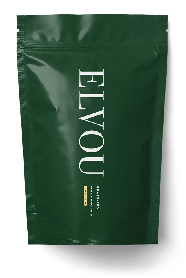 Elvou whey vanille grasgevoerd