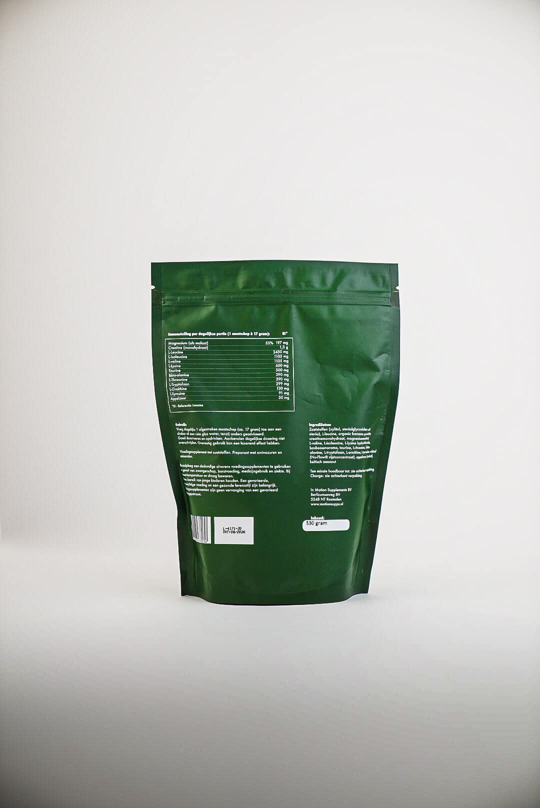 elvou ultimate amino ingrediënten