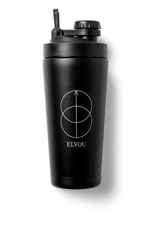 Elvou RVS shakebeker