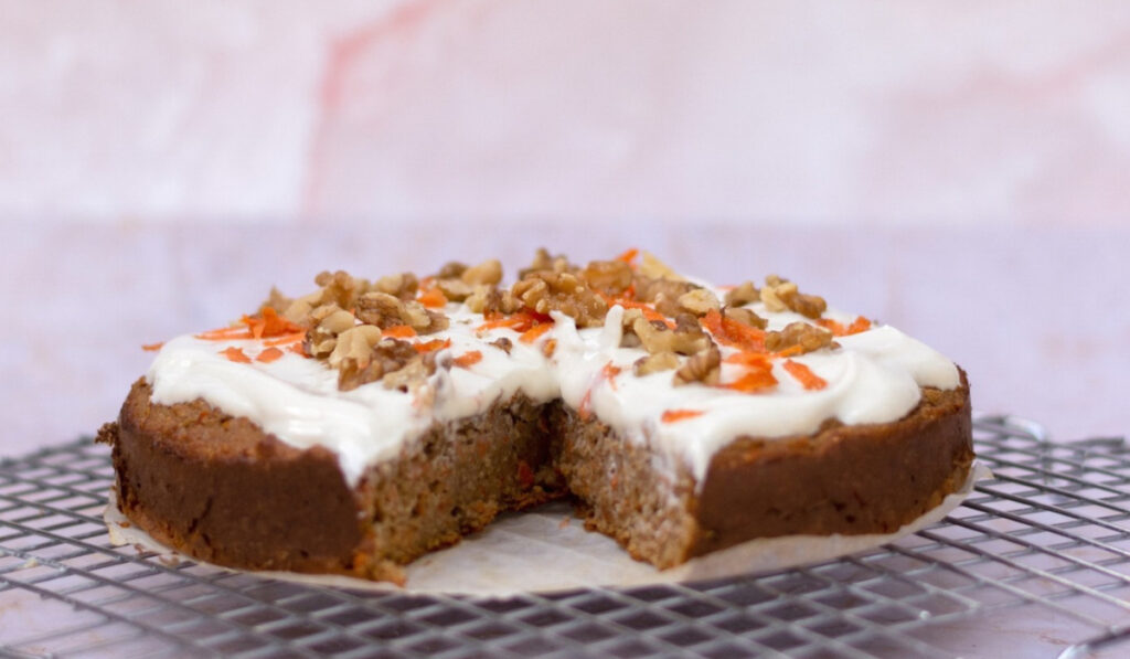 Mentale en fysieke euforie carrot cake Elvou vanille whey